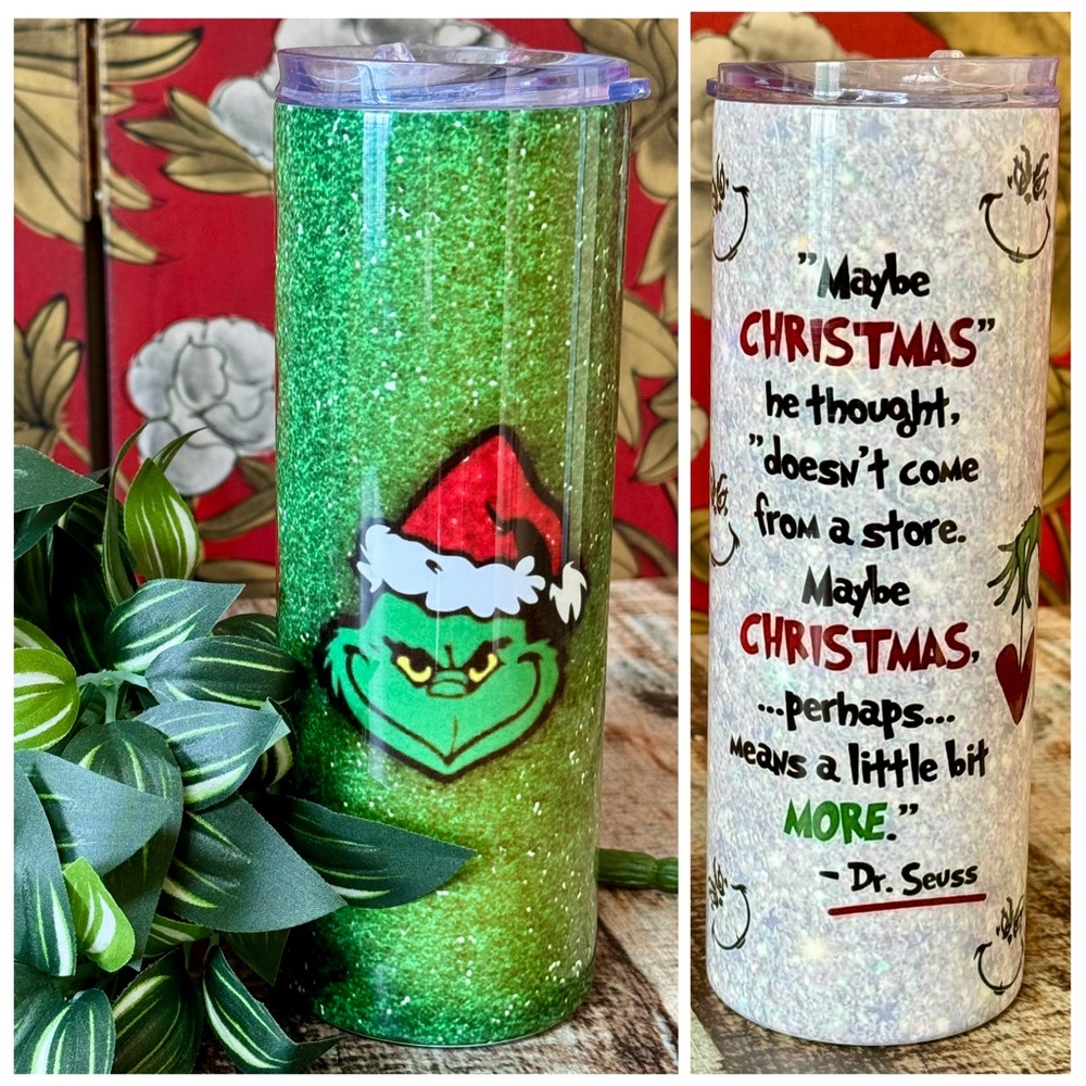 Christmas Grinch 20oz. Insulated Tumbler | #022025-PP
